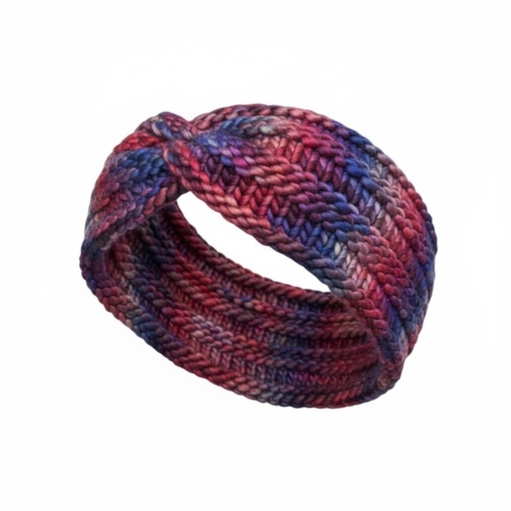Soft Merino Wool Crocheted Headband